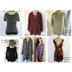 Anthropologie Boho Peasant Huge Bundle Set of 6 Items